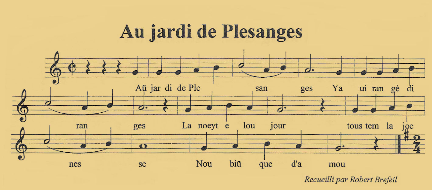 Au jadin de plesanges