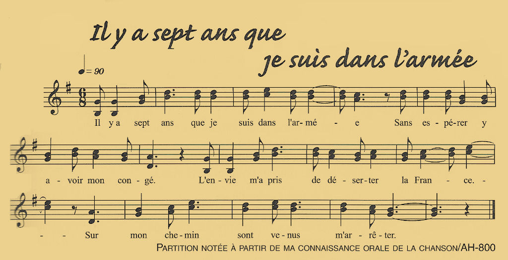 Il y a sept ans que je suis